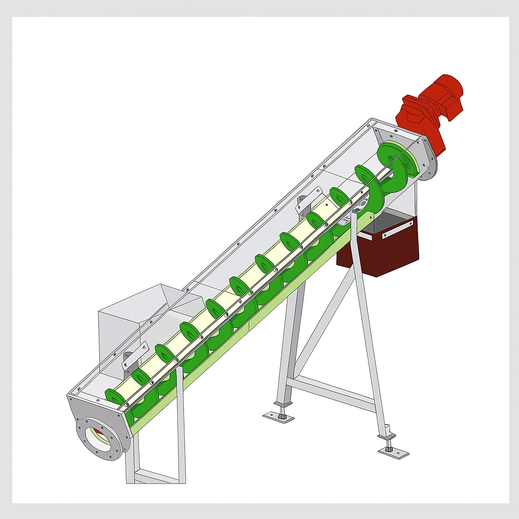 Screw Conveyor for Dust Handling